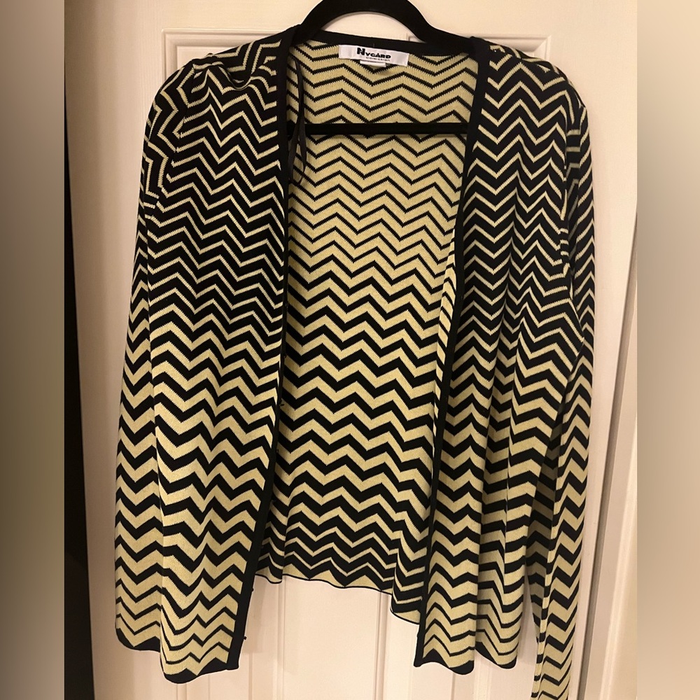 NY Gard Lime and Black Sweater and Shirt